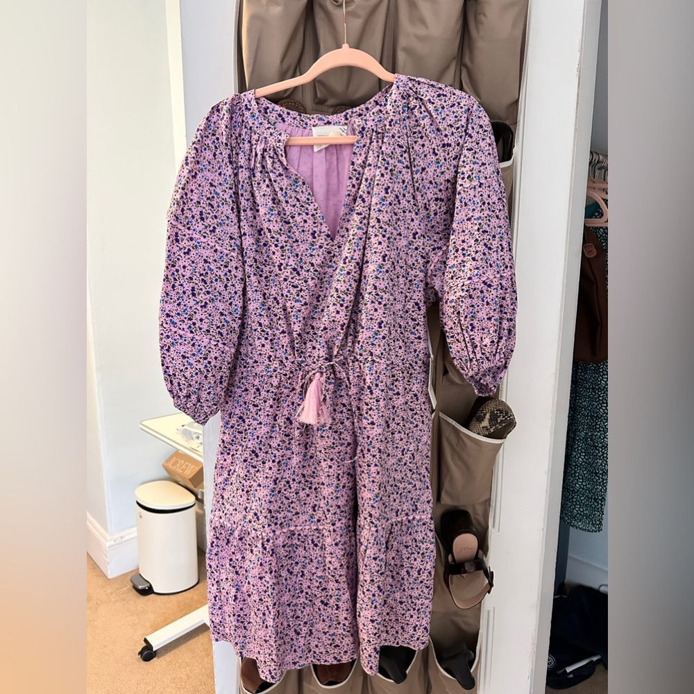 Tuckernuck Purple Floral Dress